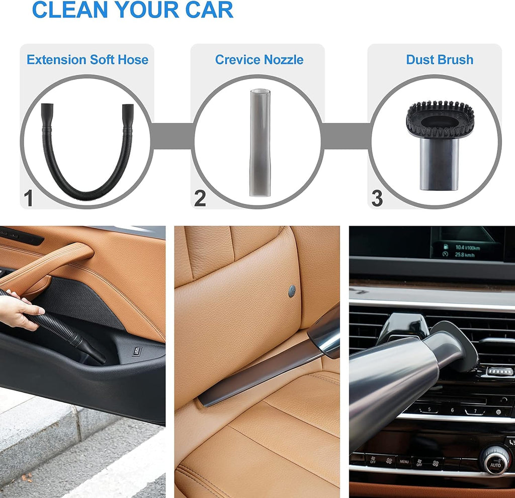 Cordless Handheld Car Vacuum Cleaner 8000Pa D594791