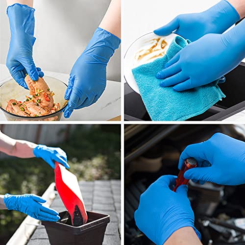Blue Nitrile Exam Gloves, 4 mil, Powder-Free, Latex-Free, Non-Sterile T9293