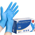 Blue Nitrile Exam Gloves, 4 mil, Powder-Free, Latex-Free, Non-Sterile T9293