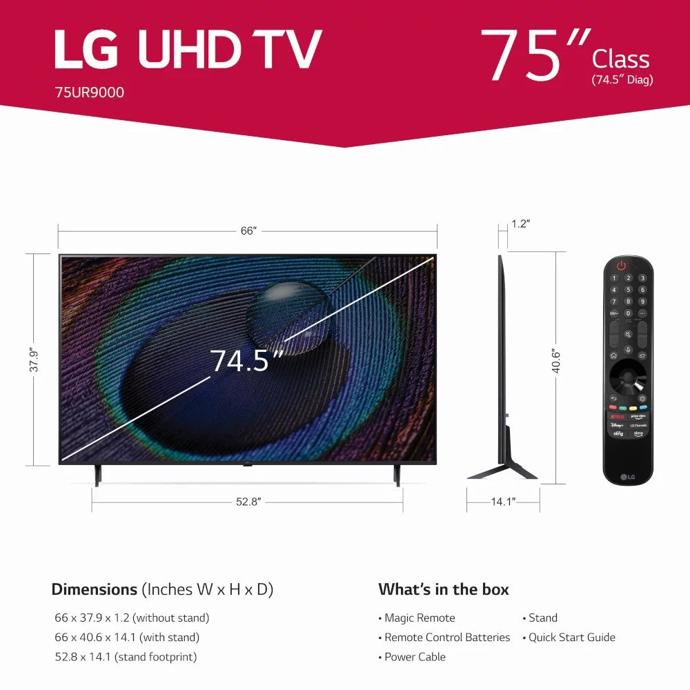 75 Class 4K UHD Smart TV with HDR N79108