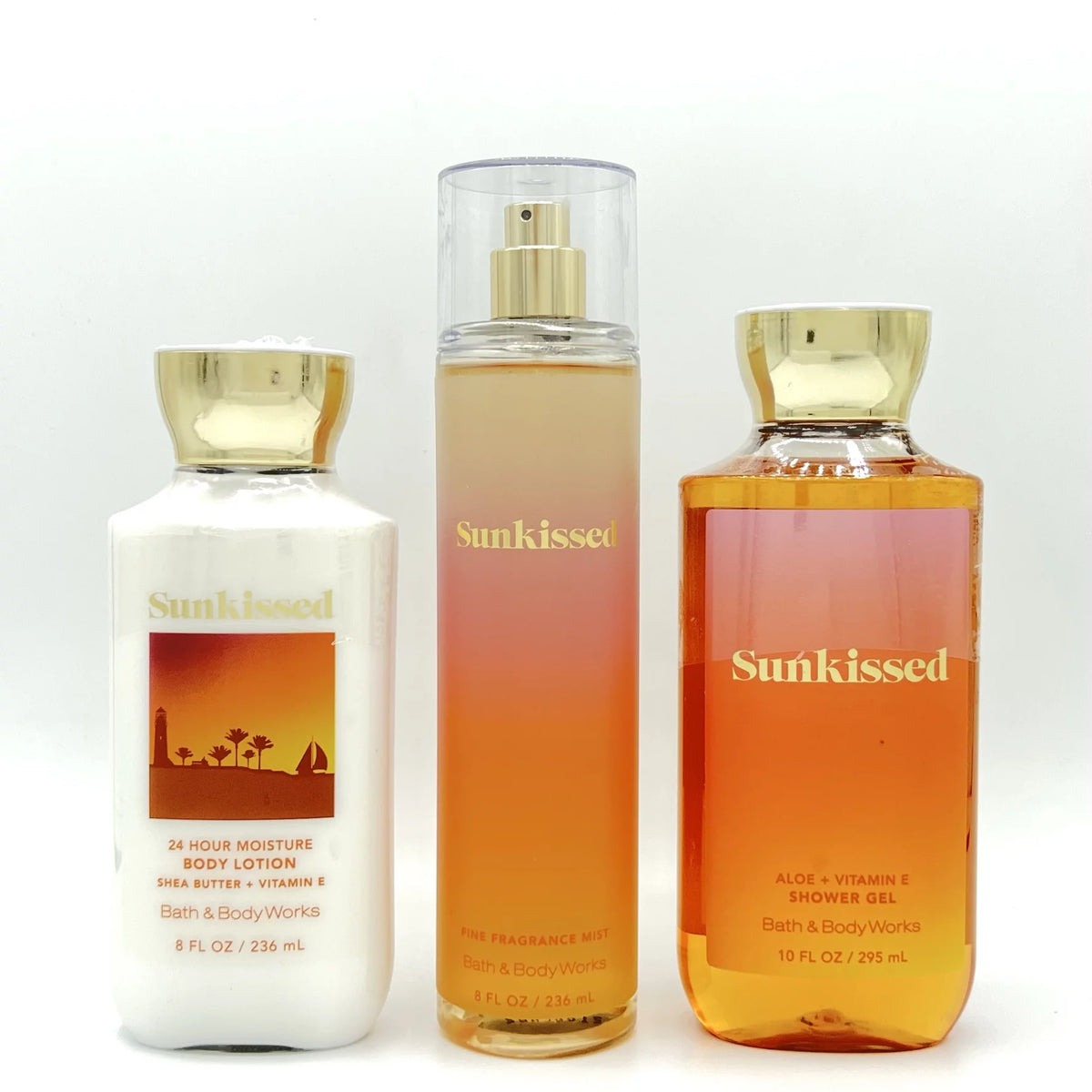 8oz Body Lotion, 8oz Fine Fragrance Mist and 10oz Shower Gel 3-Piece Bundle Y4892
