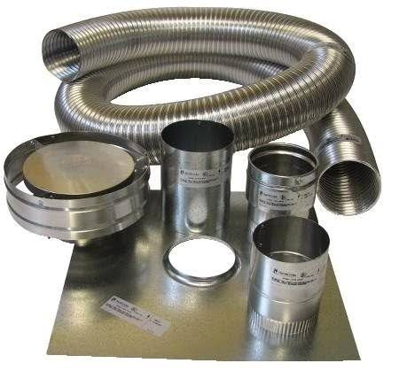 Aluminum Chimney Liner 4x22 x 35 Ft H807492