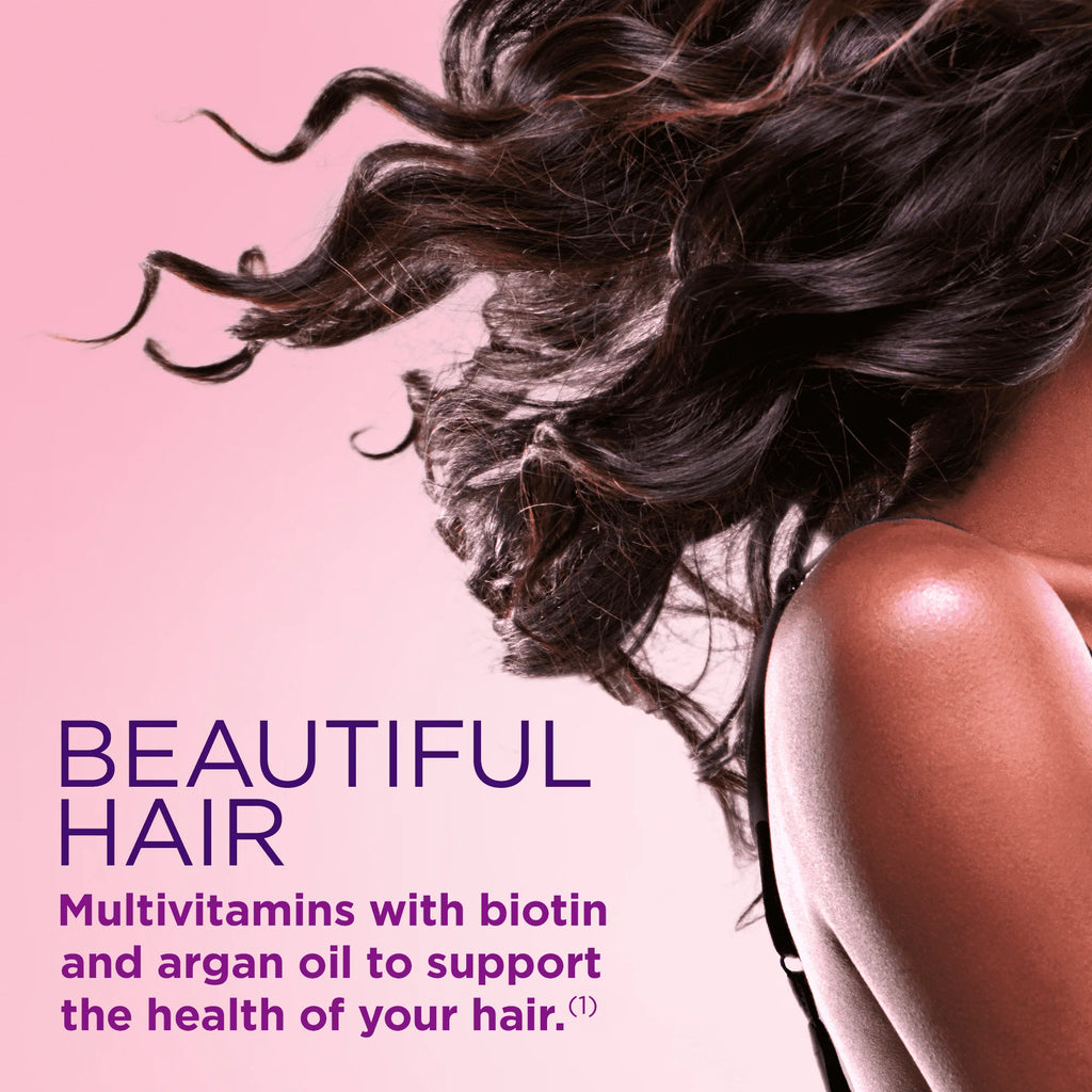 Hair, Skin and Nail Biotin & Vitamins A, C, & E Softgels, 150 Count H8043