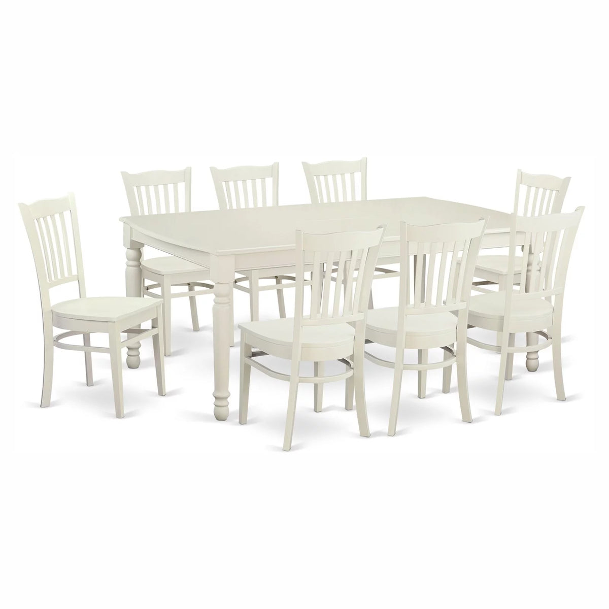 9 Piece Wood Dining Room Set T205