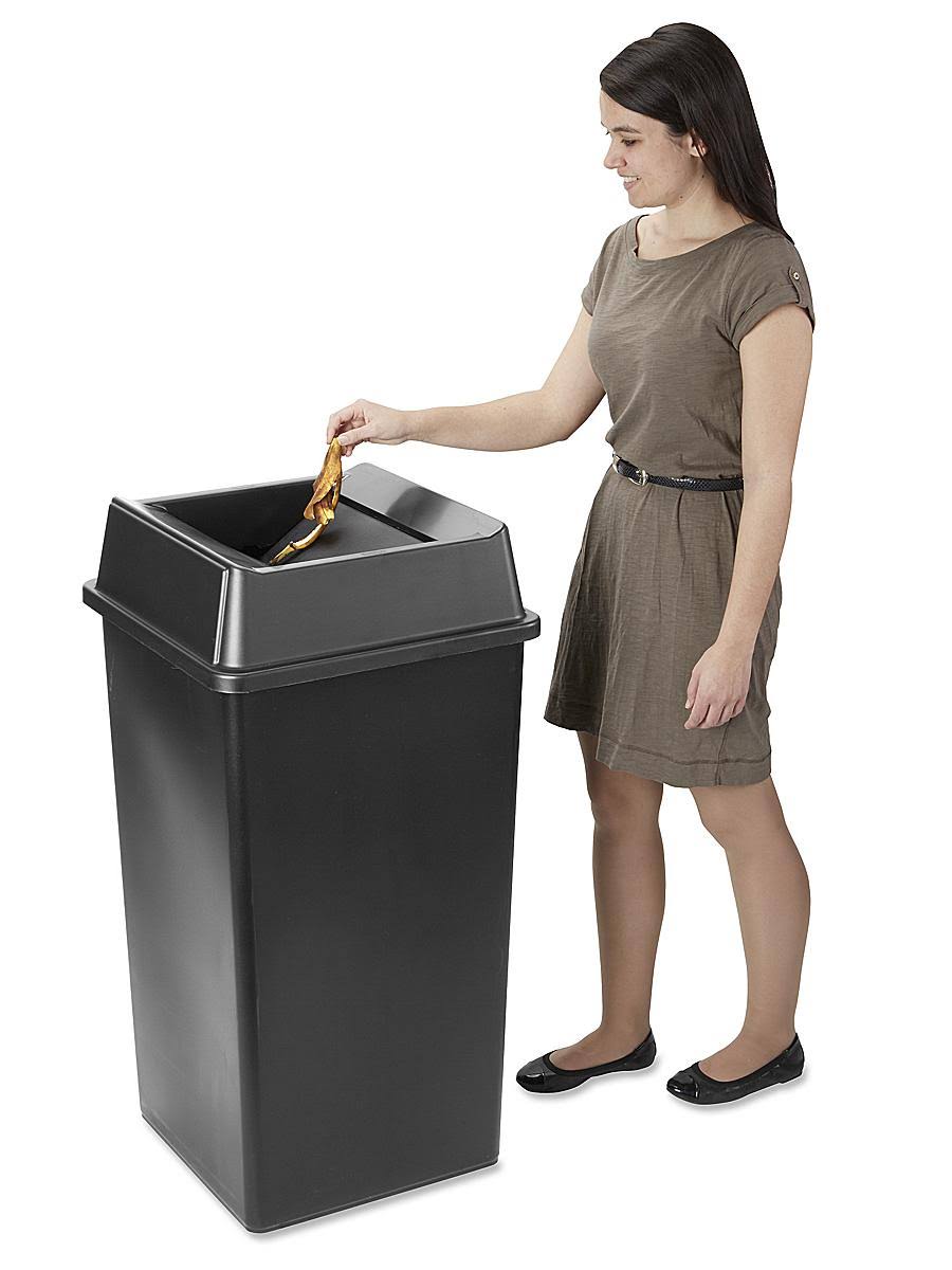50 Gallon Black Trash Can U505403