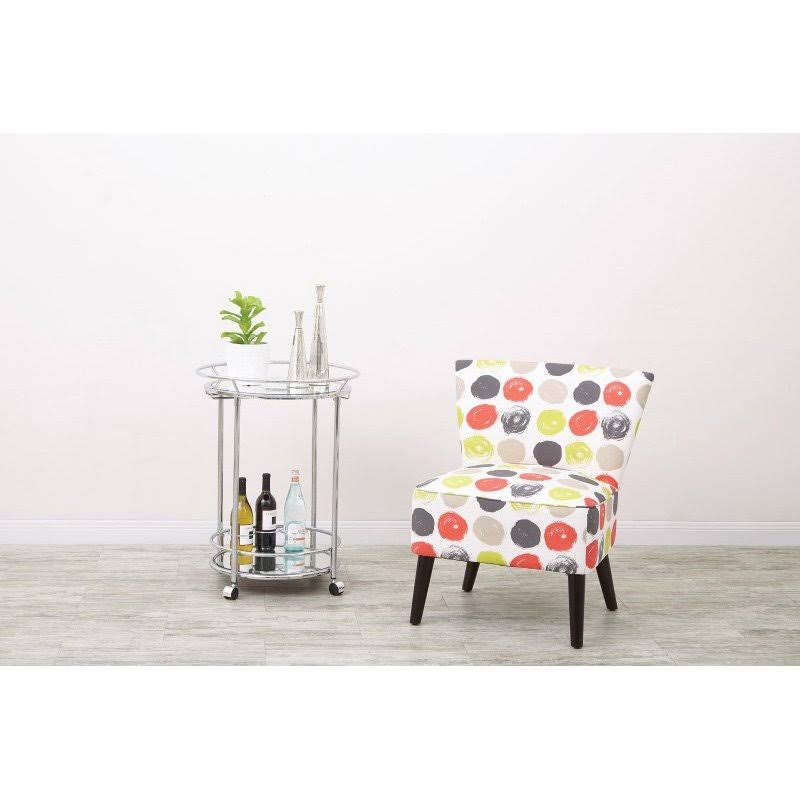 Chrome Serving Cart L7092