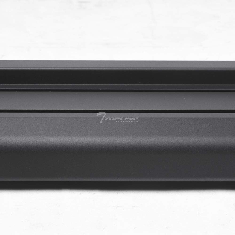 Matte Black Aluminum Side Step Rail Running Boards V526