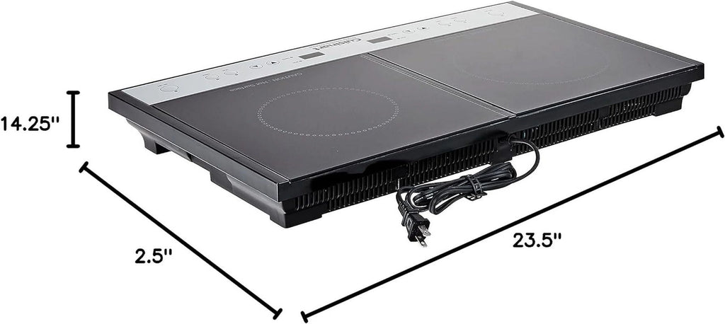 Black Double Induction Cooktop K601047