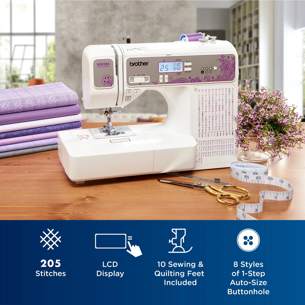 Computerized Sewing and Quilting Machine with Wide Table U2594