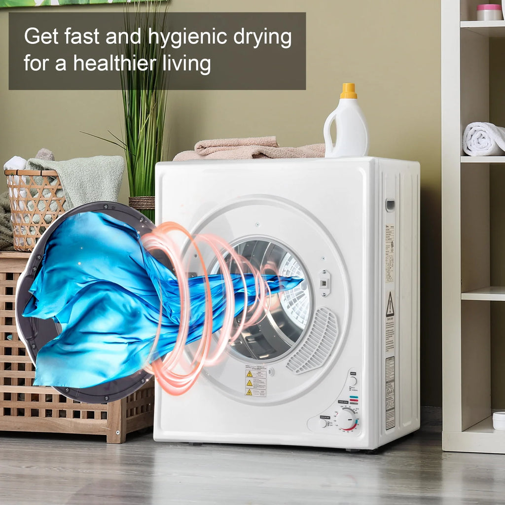 White 2.6 cu ft Portable Laundry Dryer L7078