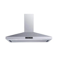 36 in. Convertible Wall Mount Range Hood in Stainless Steel with Mesh Filter N485456