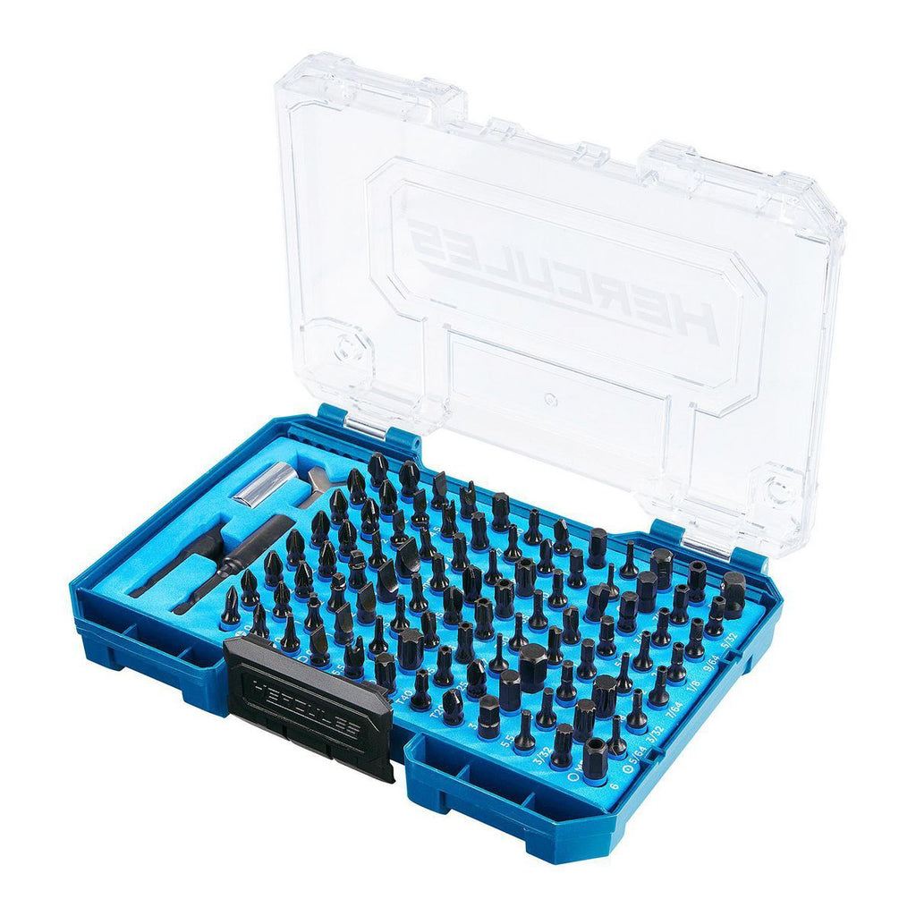 1 in. Impact-Rated Security Bit Set, 100-Piece D7694