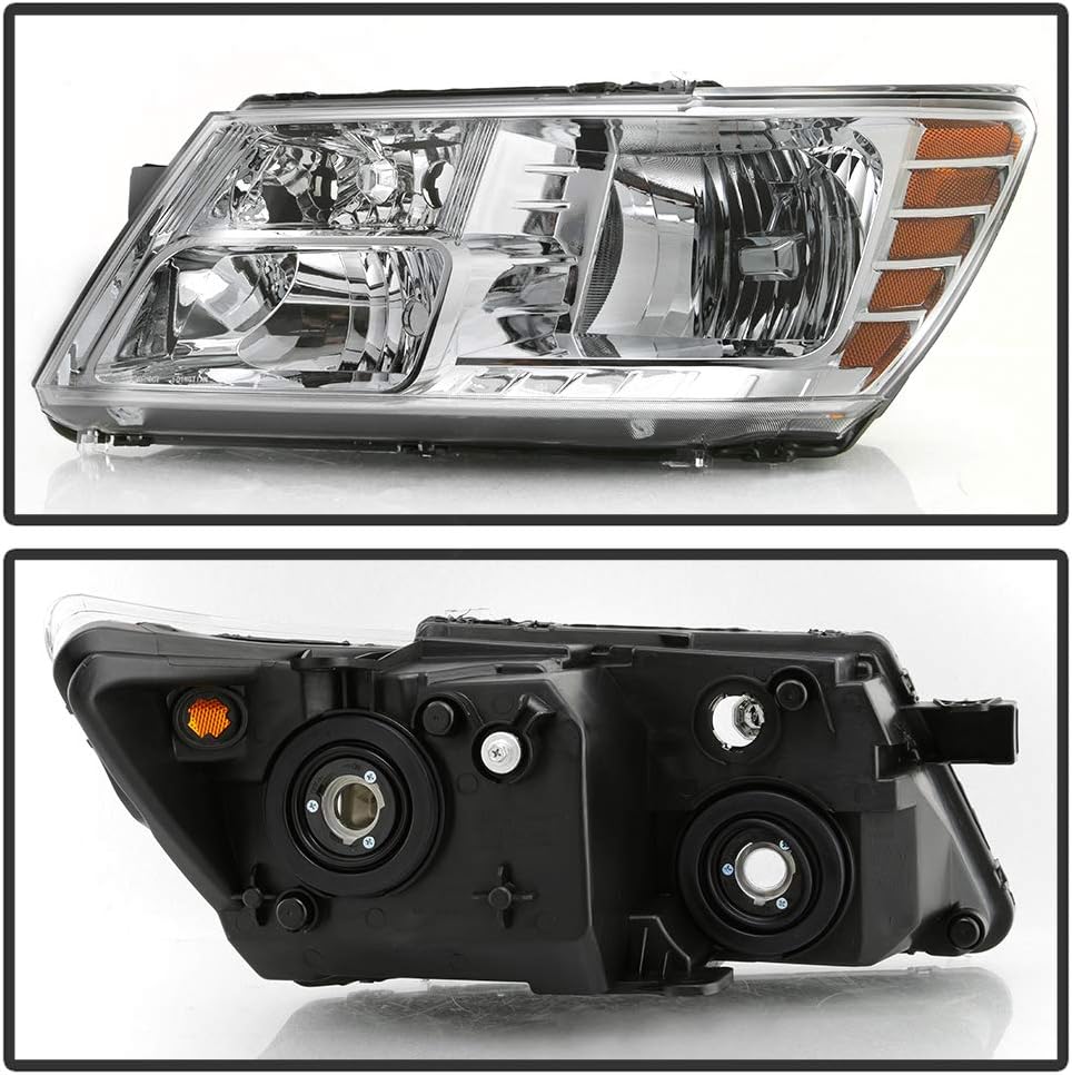 Chrome Housing Headlights Assembly Replacement Driver & Passenger Side K990959