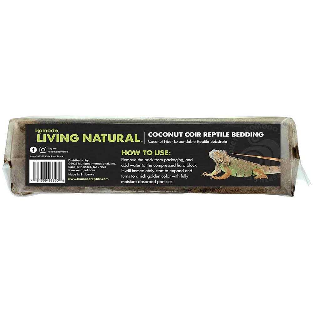 Natural Coconut Coir Reptile Bedding Brick T297