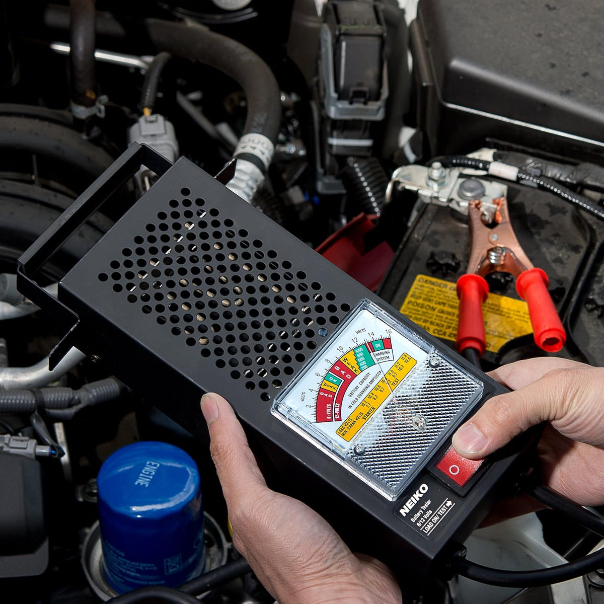100 AMP 6 and 12 Volt Car Battery Tester K665390