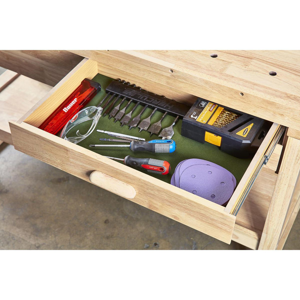 60 in. 3-Drawer Hardwood Workbench F530