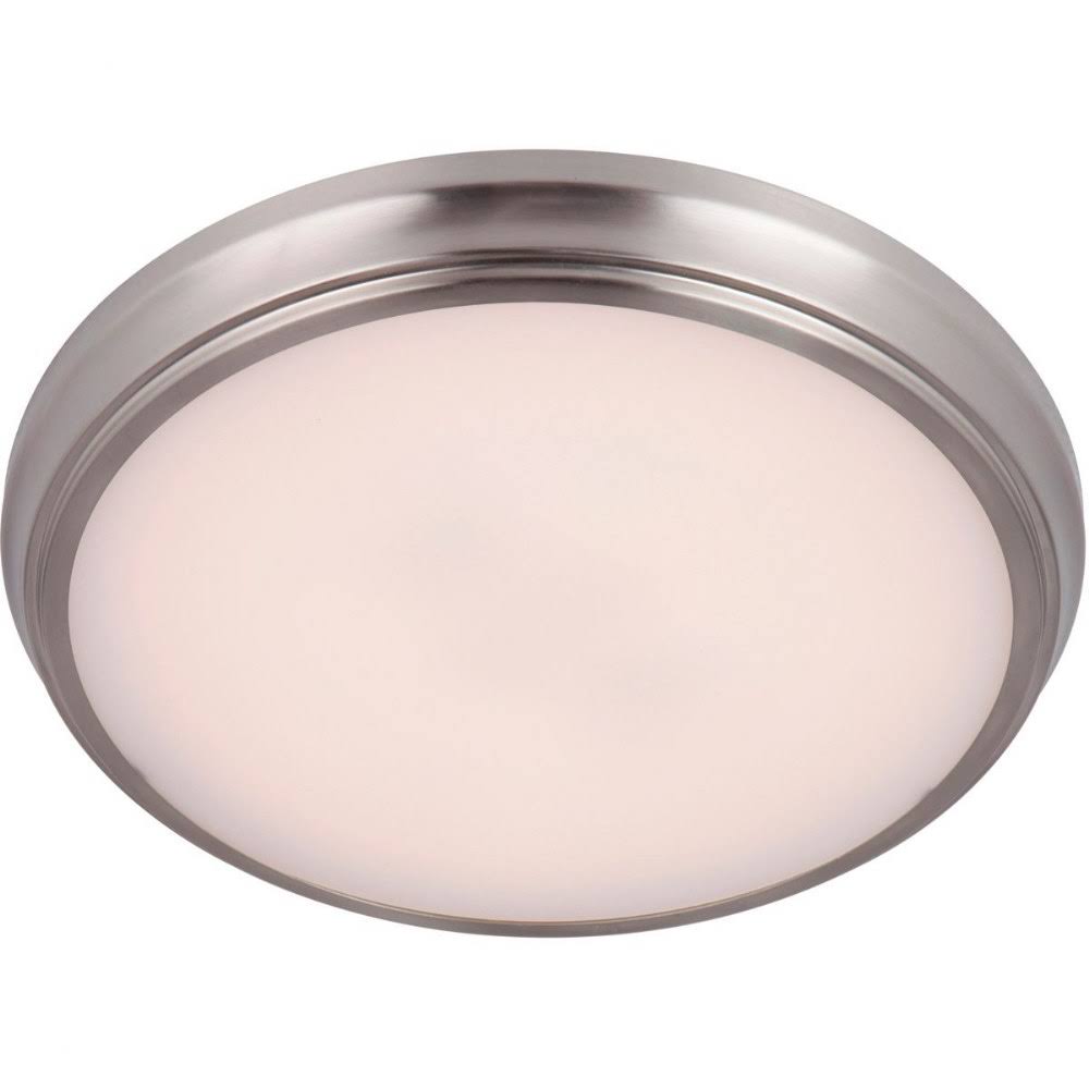 Polished Nickel LED Flushmount H84356