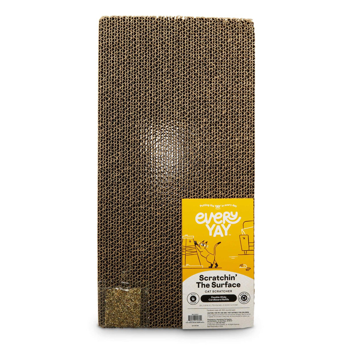 Double-Wide Cardboard Cat Scratcher Refills W5977