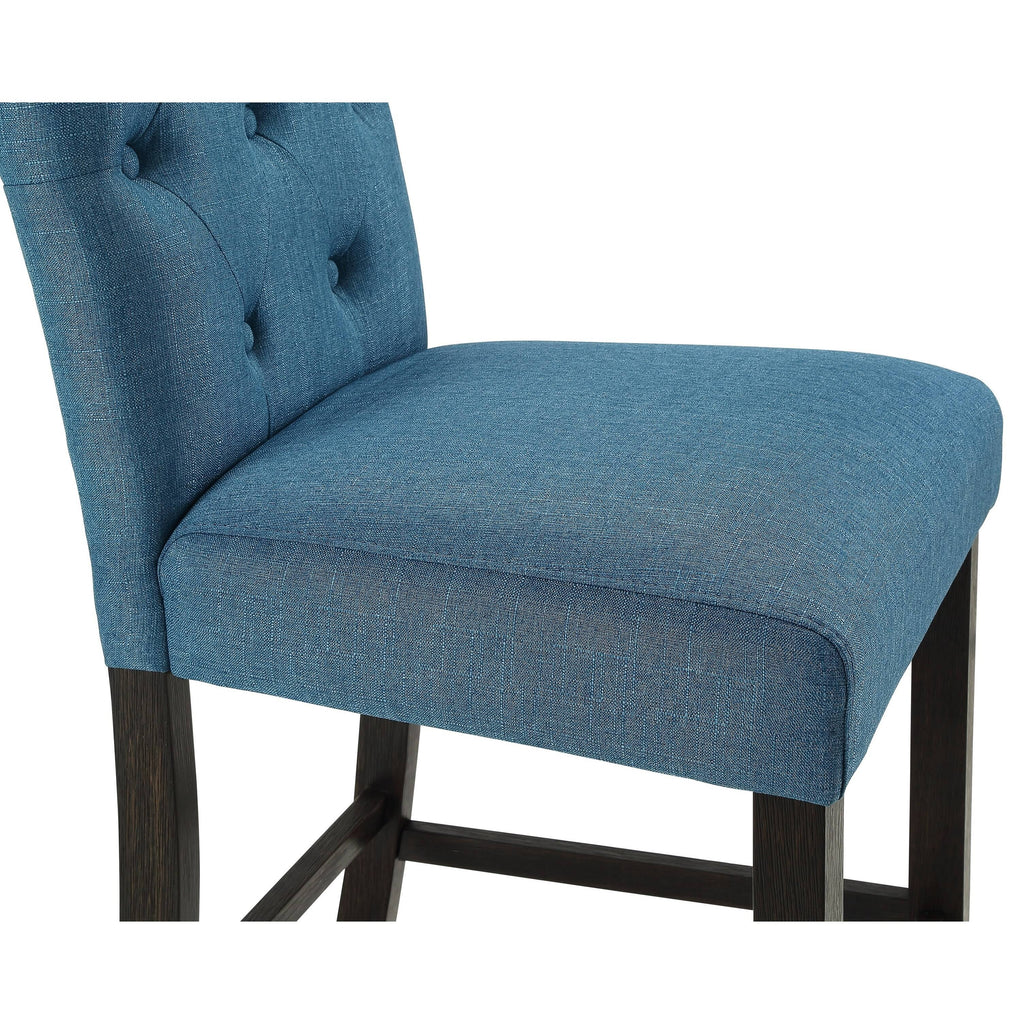 Solid Wood Tufted Barstool, Set of 2 H65257