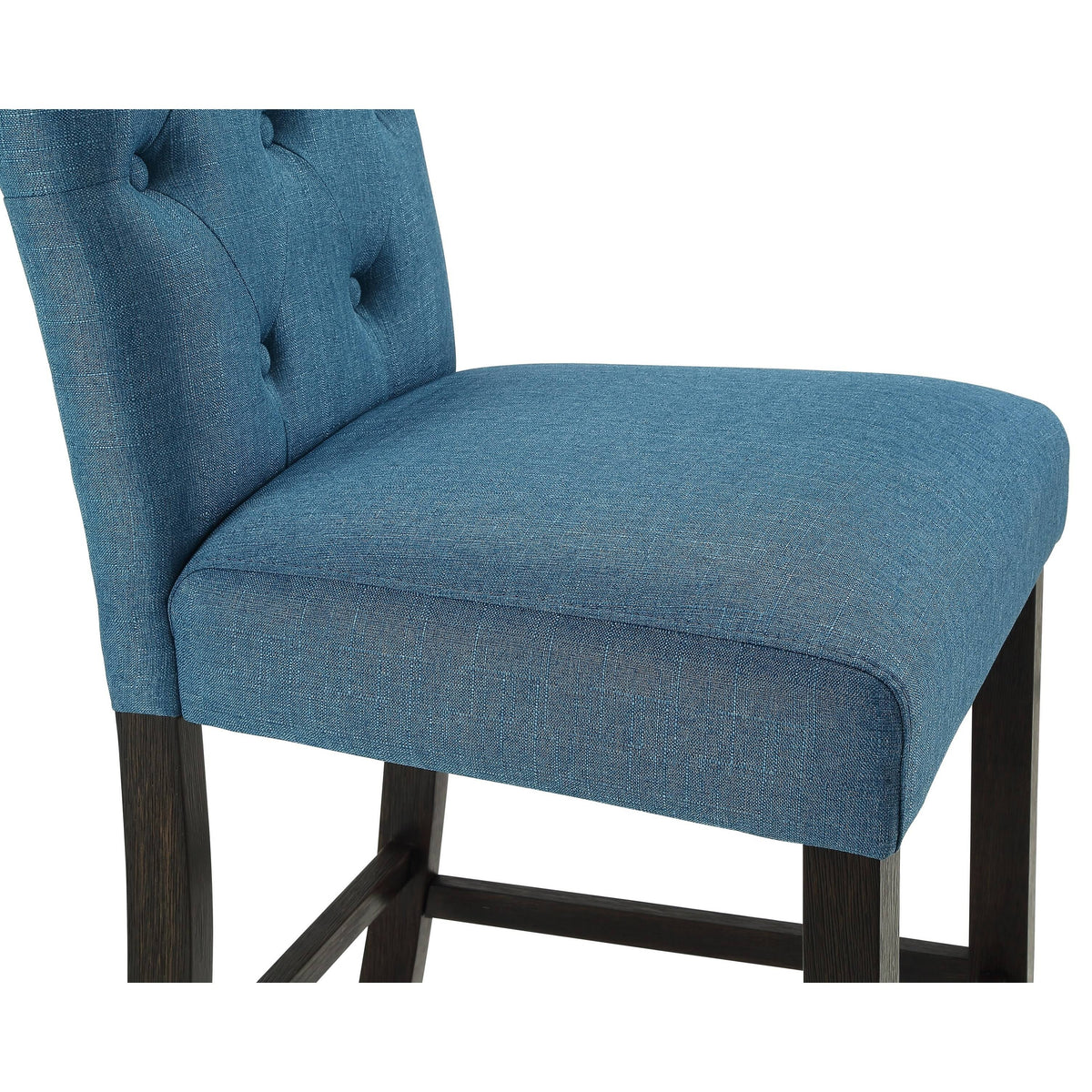 Solid Wood Tufted Barstool, Set of 2 H65257
