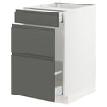 White Base Cabinet for Recycling X2801