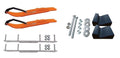 Orange XT Snowmobile Skis Complete Kit W2076