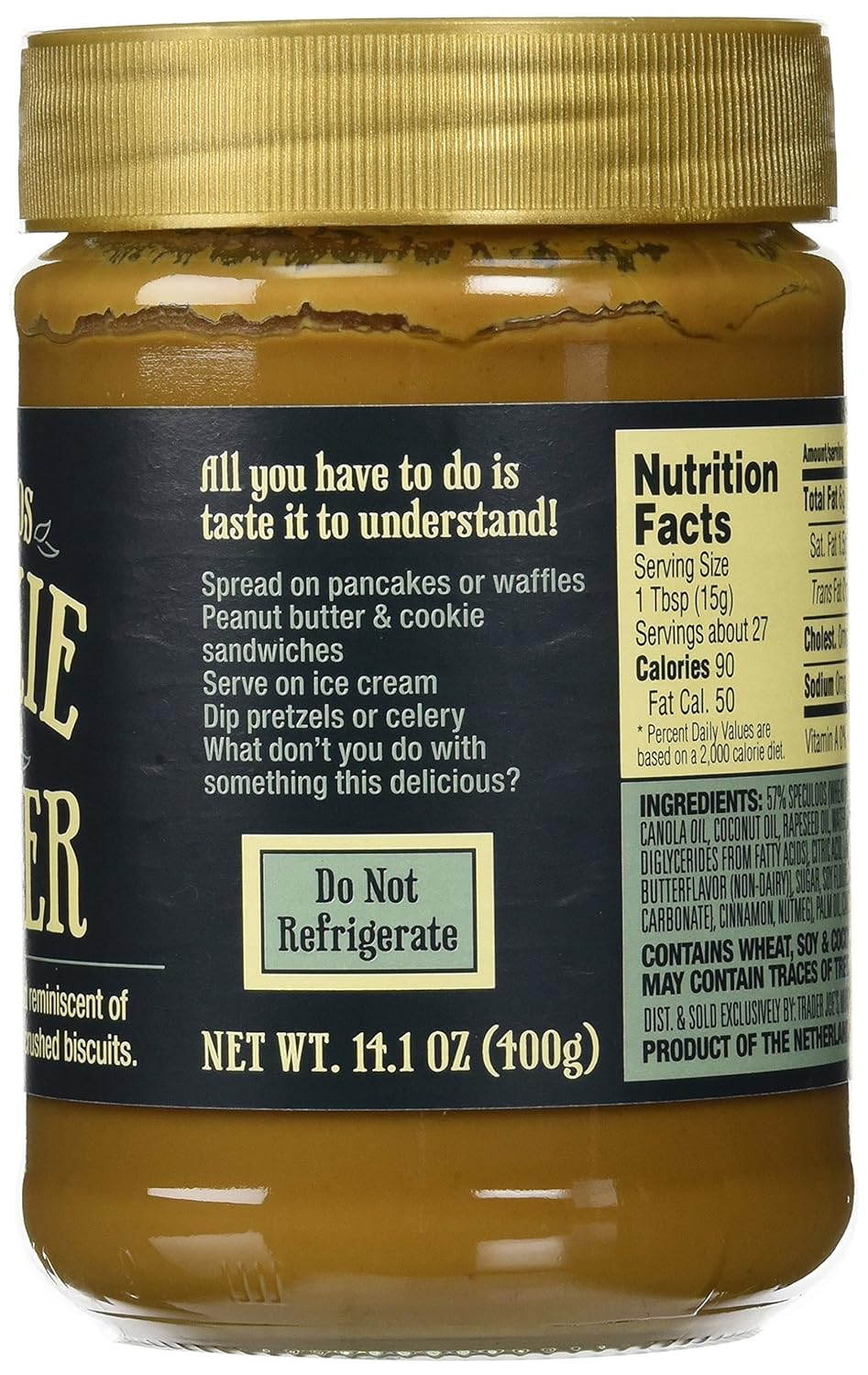 14.1 Oz Speculoos Cookie Butter (Pack of 2) P453