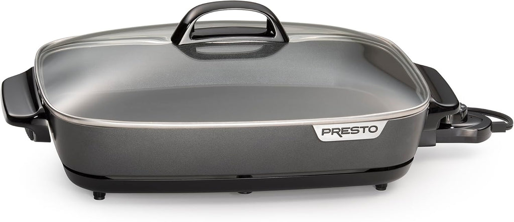 16-Inch Nonstick Electric Skillet with Glass Cover Z271079