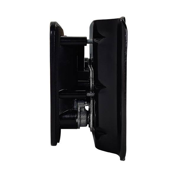 2 Black RV Entry Door Lock Latch Handle C7591