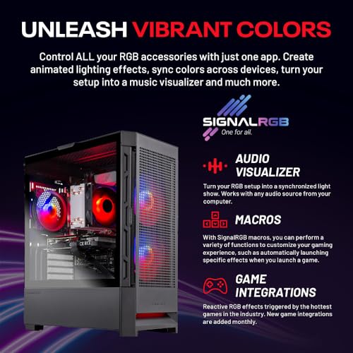 Mini Gaming PC Desktop, Ryzen 7 5700, NVIDIA RTX 4060 8GB, 1TB SSD, 16GB DDR4 RAM 3200, 650W Gold PSU, Win 11 Home Q9086