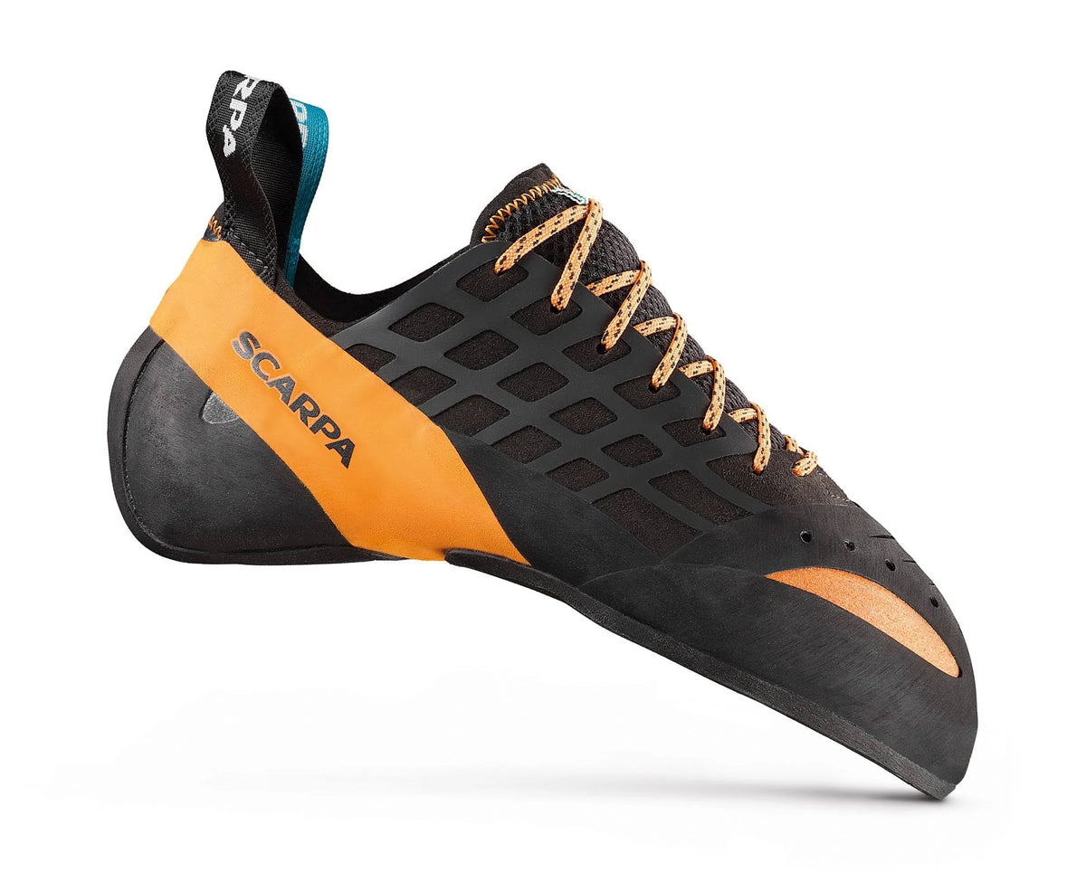 Mens Lace Black/Orange Q5473