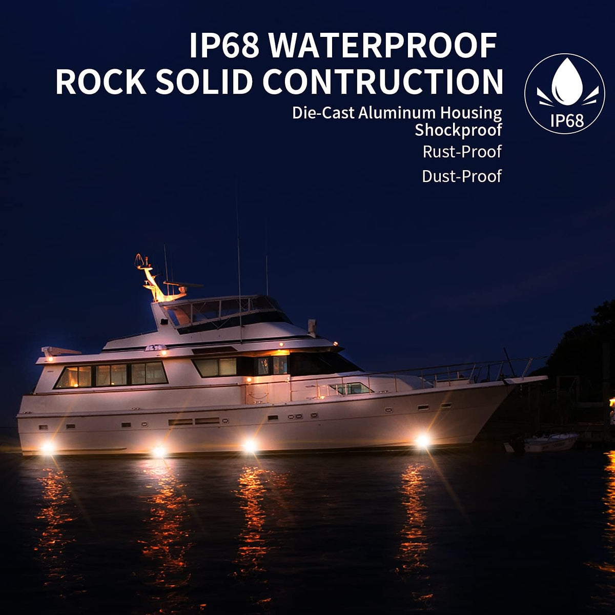 RGB LED Rock Lights 4PODS U1510