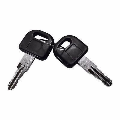 2 Black RV Entry Door Lock Latch Handle C7591