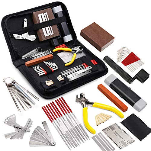 45 Pcs Guitar Repair Tool Kit with Carry Bag X949149