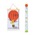 Height Chart Wood and Canvas Wall Decals 20x200 cm E55800