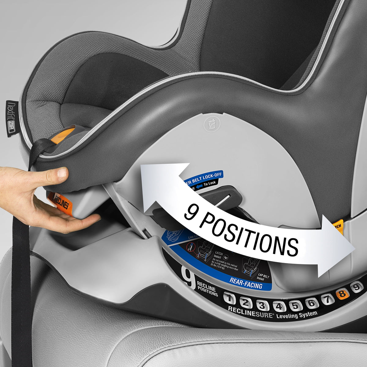 Convertible Car Seat - Carbon (Black/Grey) X5397