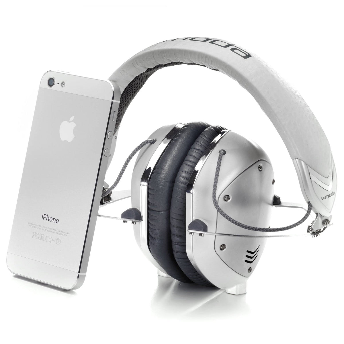 White Silver Over-Ear Headphones M34732