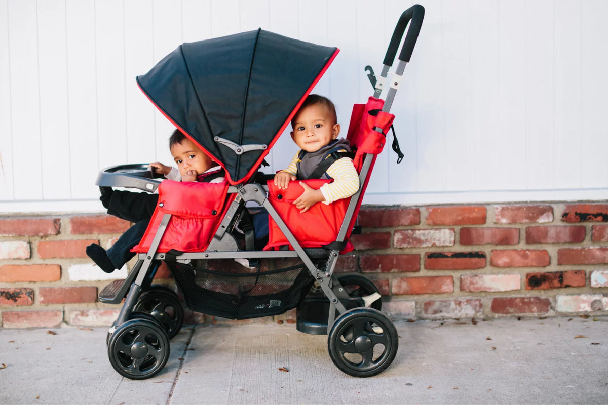 Red Tandem Double Stroller F930945