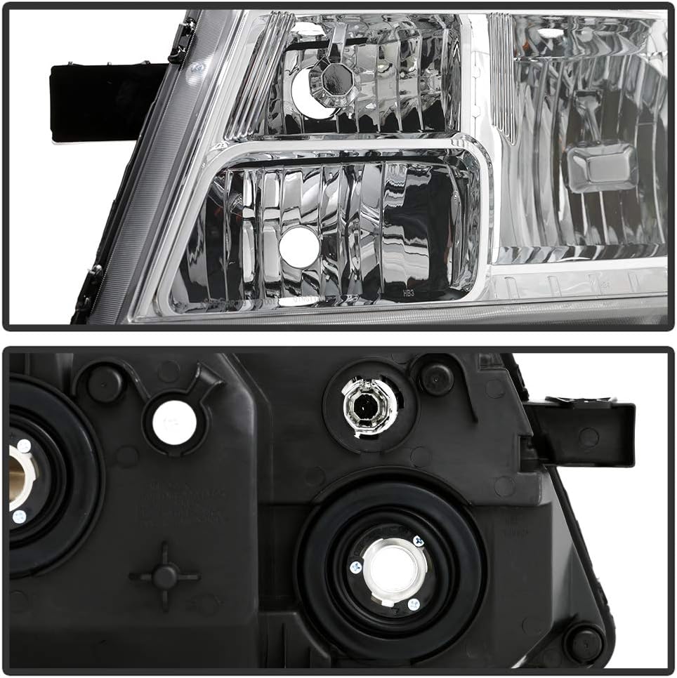 Chrome Housing Headlights Assembly Replacement Driver & Passenger Side K990959