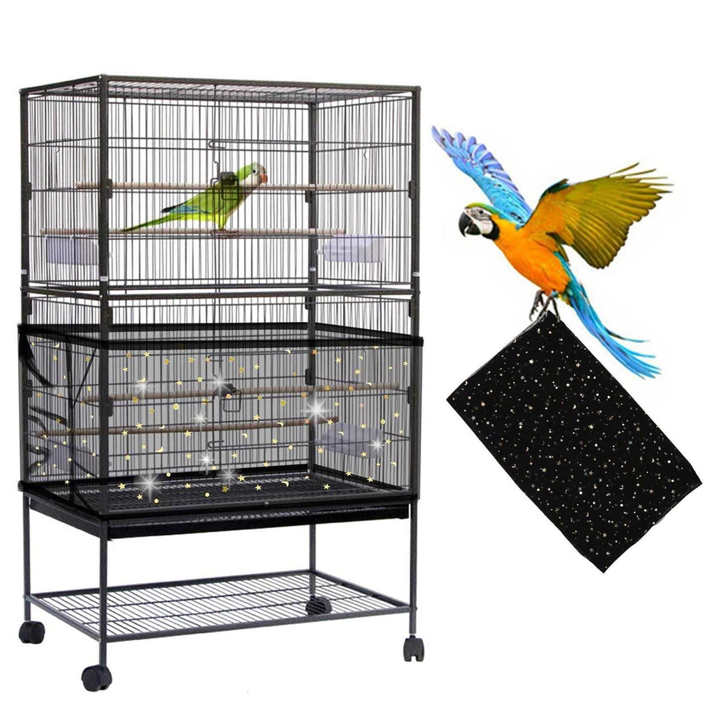 Large Bird Cage Cover Adjustable Nylon Mesh Net E111381