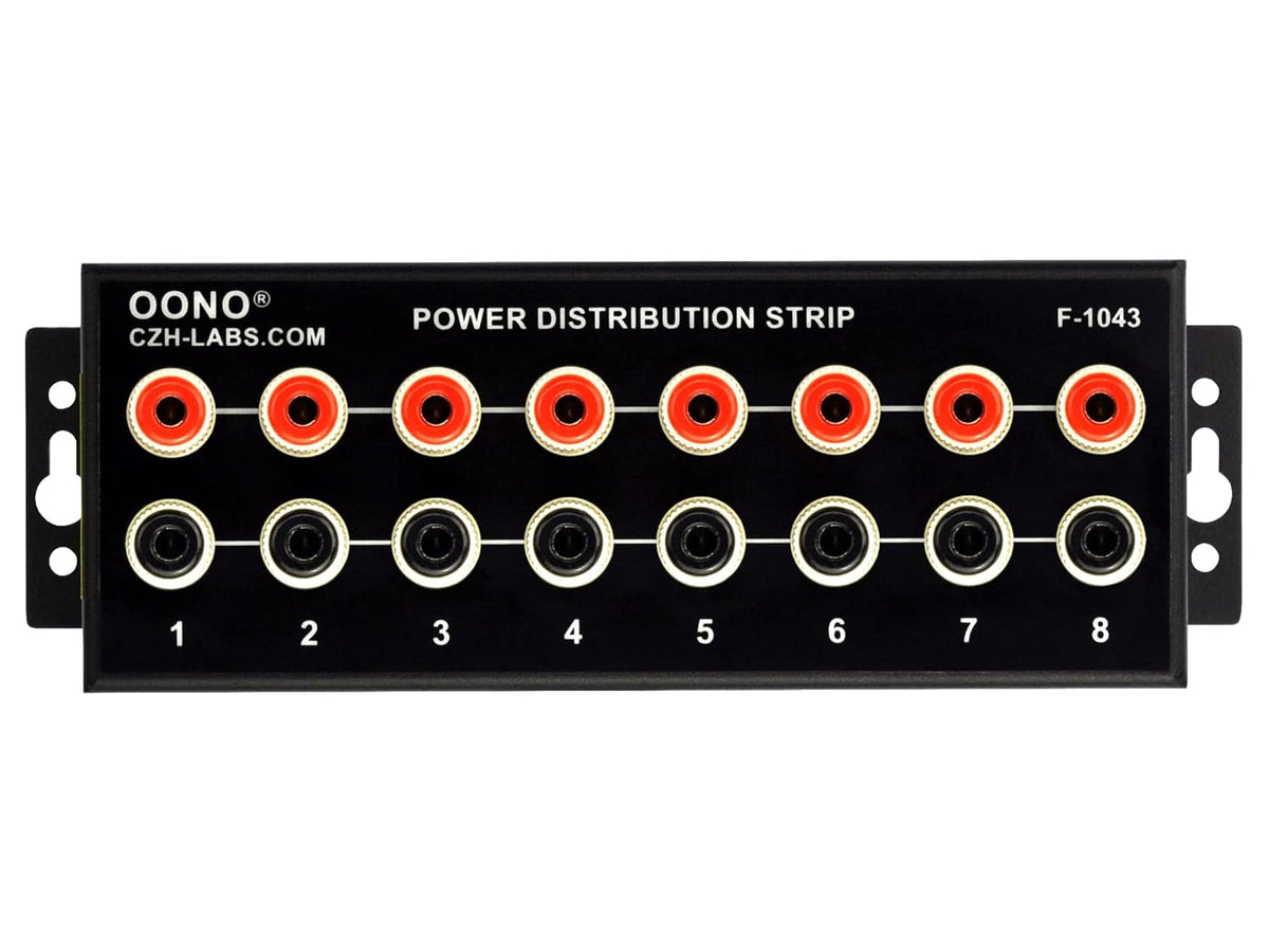 8 Outlet DC Power Distribution Strip O93778