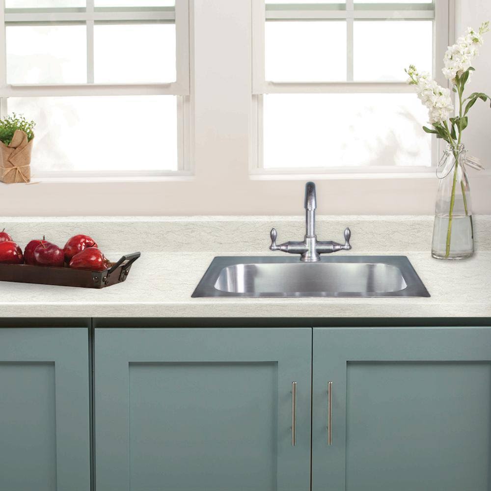 8 ft. Laminate Countertop with Integrated Backsplash M71798