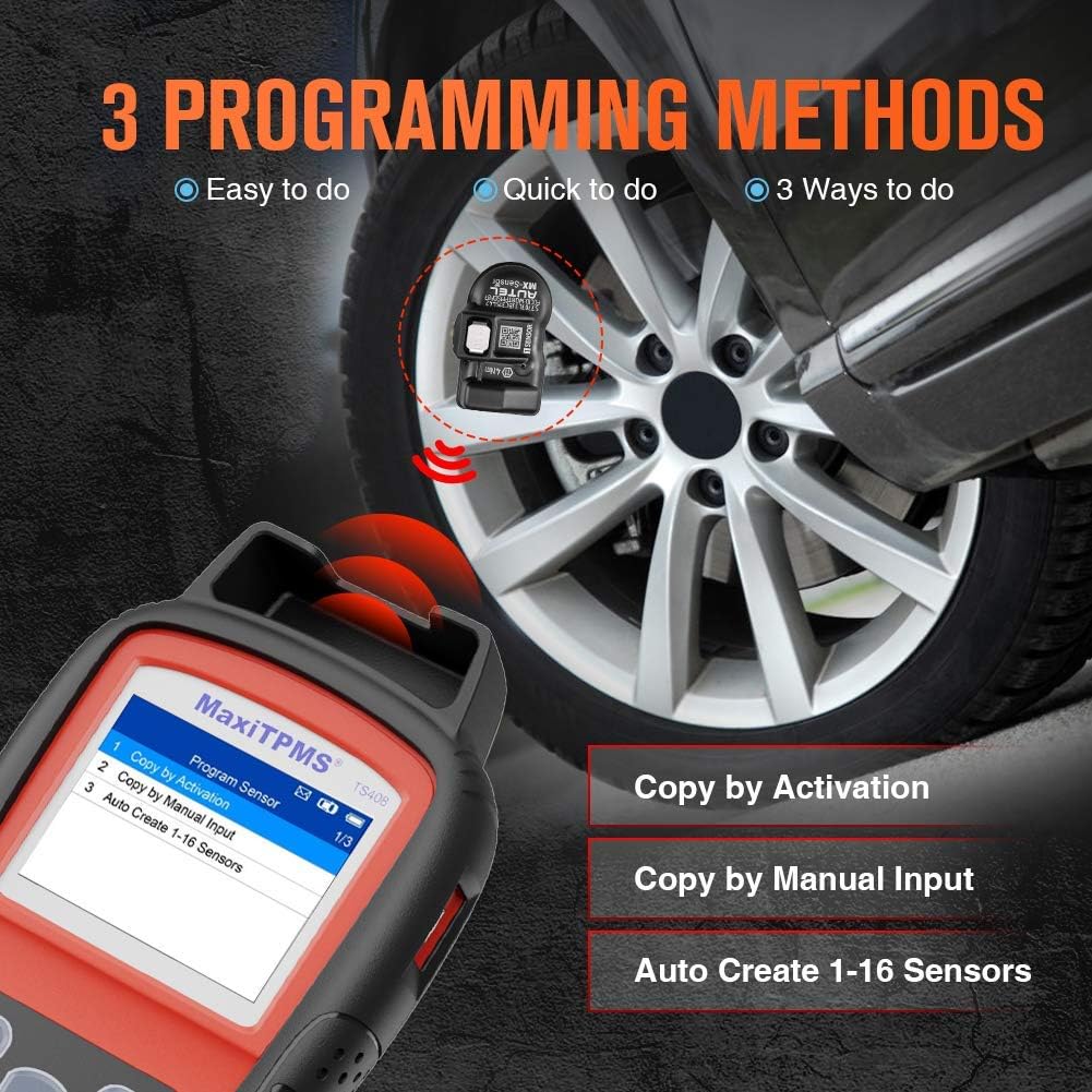 TPMS Relearn Tool TS408 Tire Pressure Monitor Sensor Programming Tool M6543
