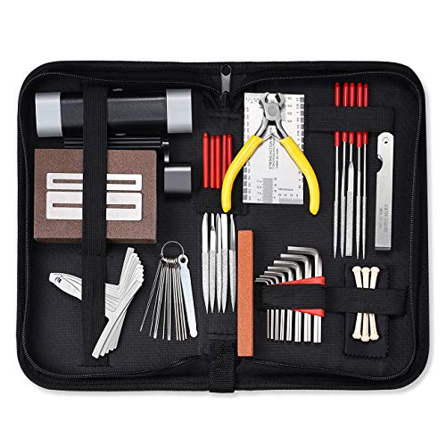 45 Pcs Guitar Repair Tool Kit with Carry Bag X949149