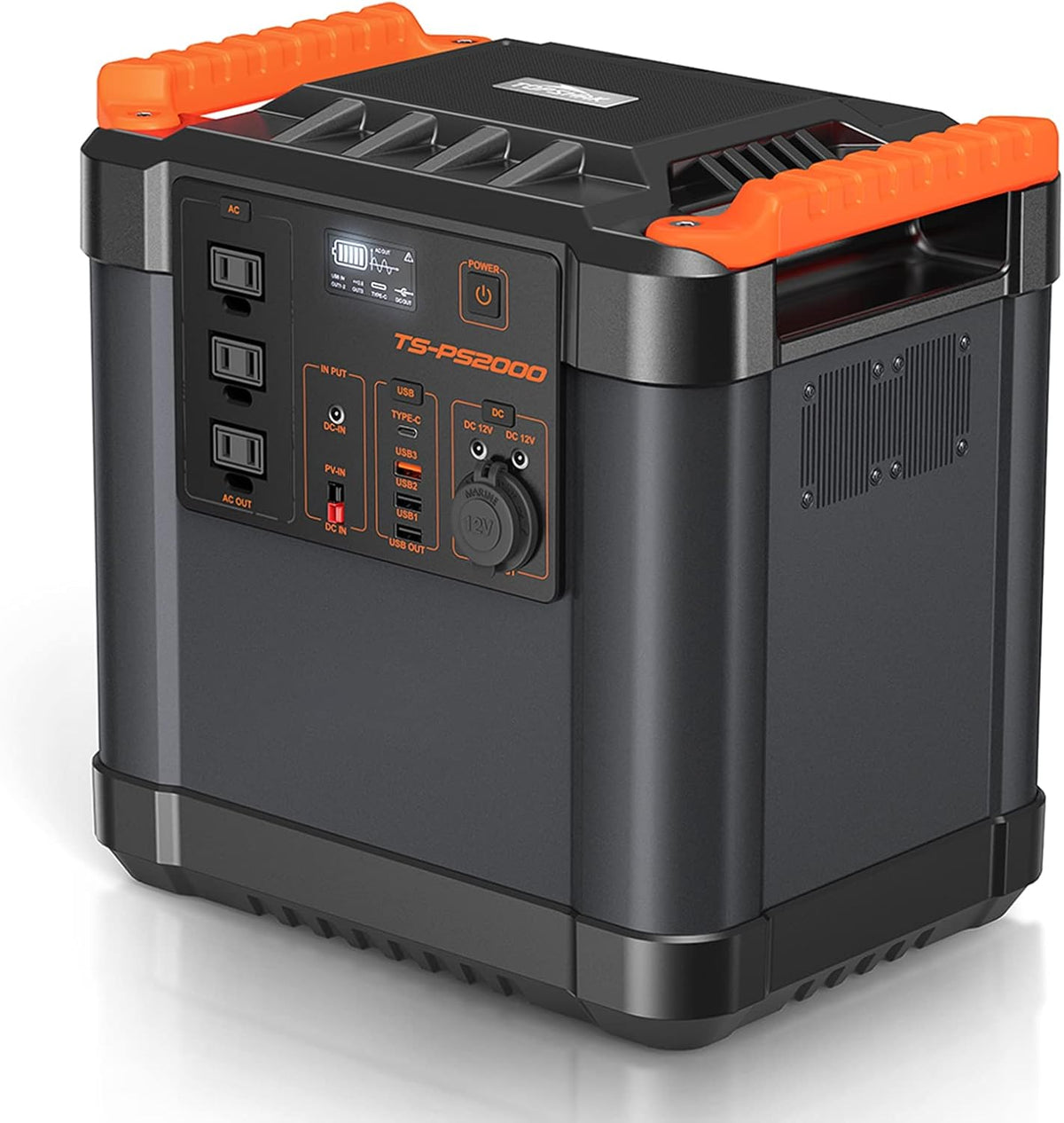2200Wh Portable Power Station with 3 AC Outlets N2862