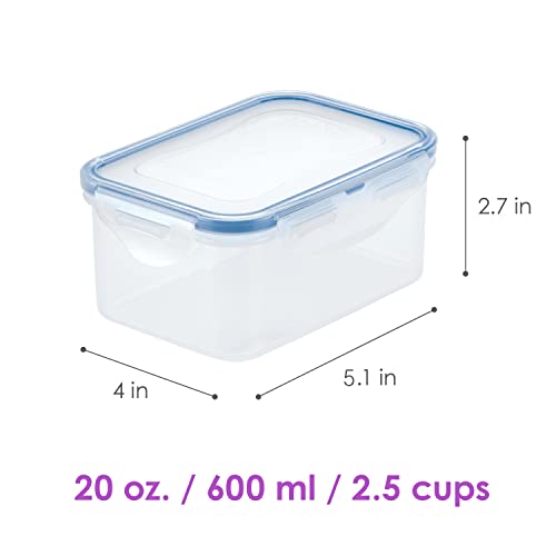 4-Piece Clear Food Storage Container Set I867