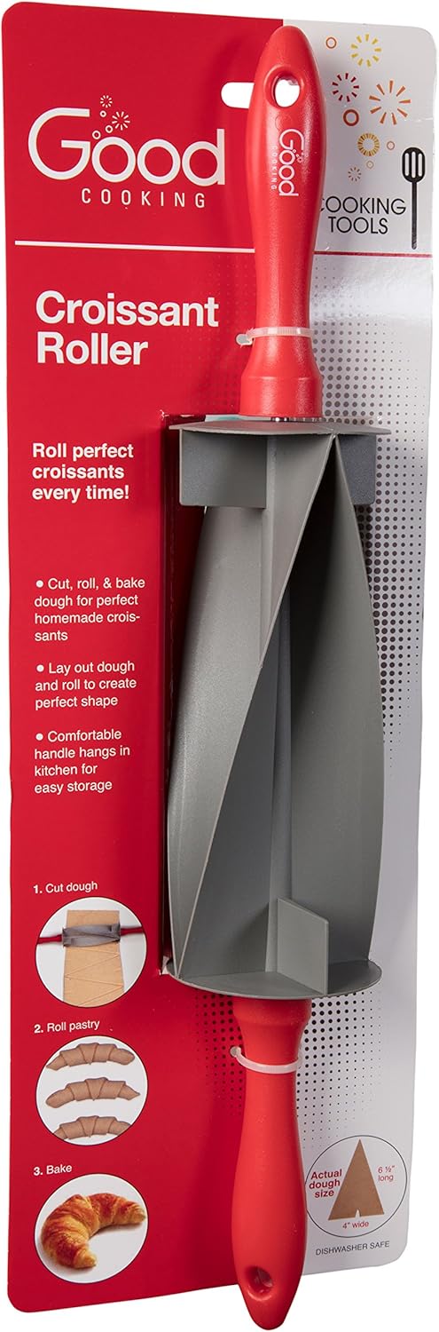 Rolling Pin Croissant Cutter Dough Pastry Wheel C140