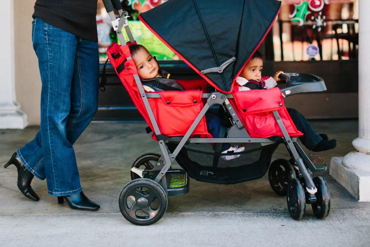Red Tandem Double Stroller F930945