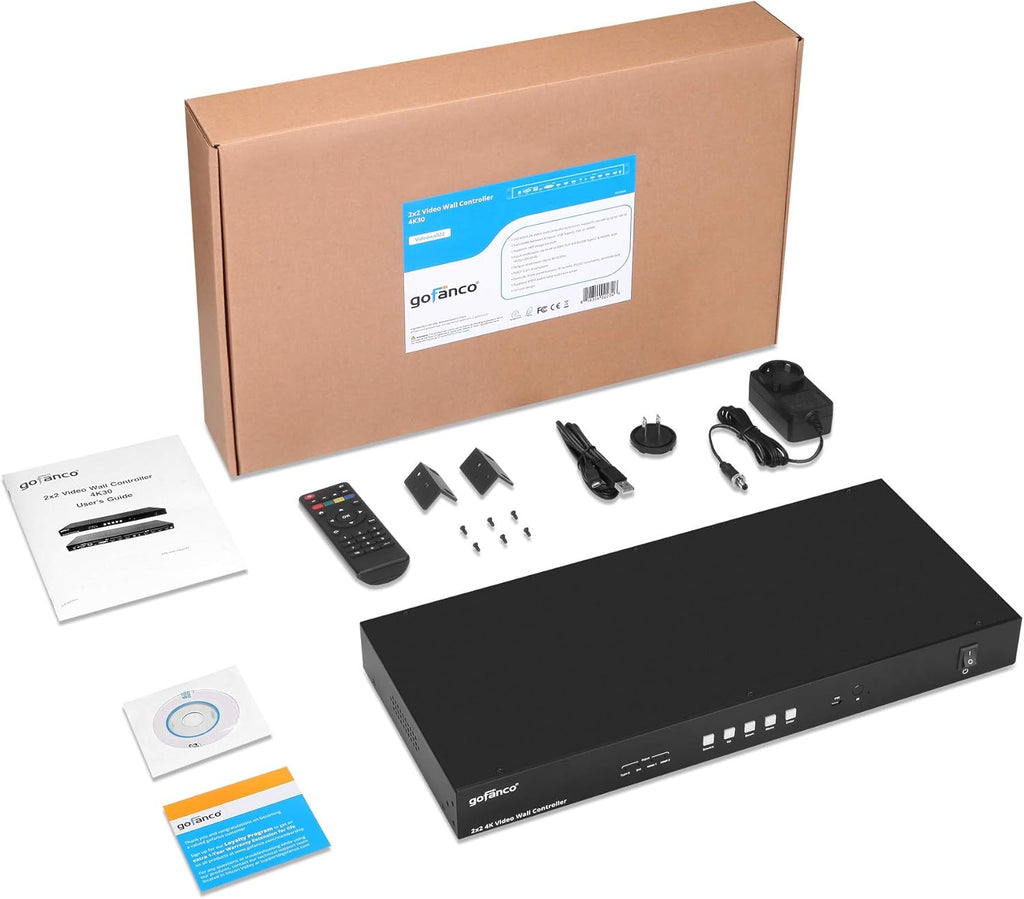 2x2 Video Wall Processor Controller N211
