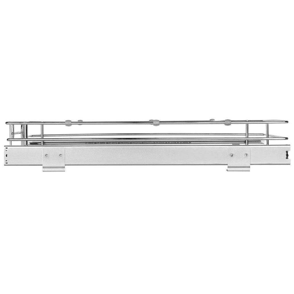Chrome Steel Pull Out Cabinet Organizer with Slide Out Shelves D706293